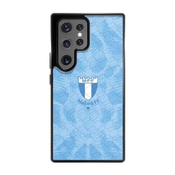 Phonecases3D Samsung Galaxy S25 Ultra Malmö FF -3D suojakuori, musta