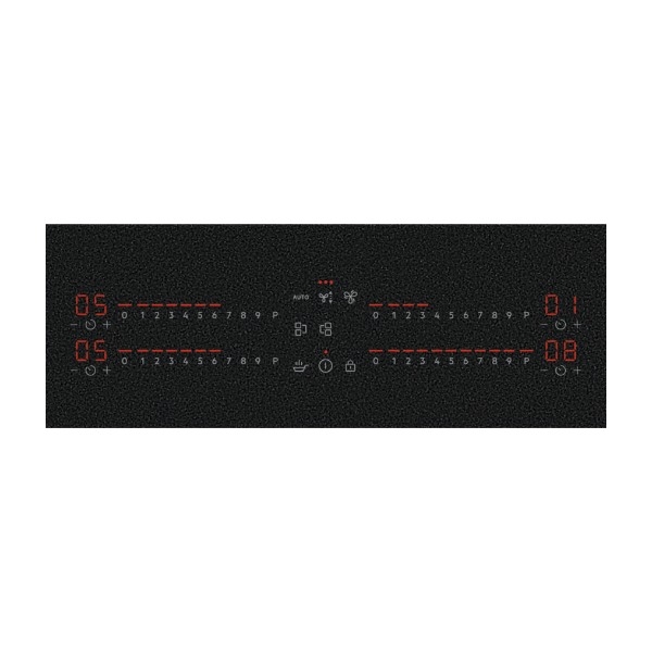 AEG 7000-serien TH84CC2SCZ induktionskogeplade med integreret emhætte billede 5