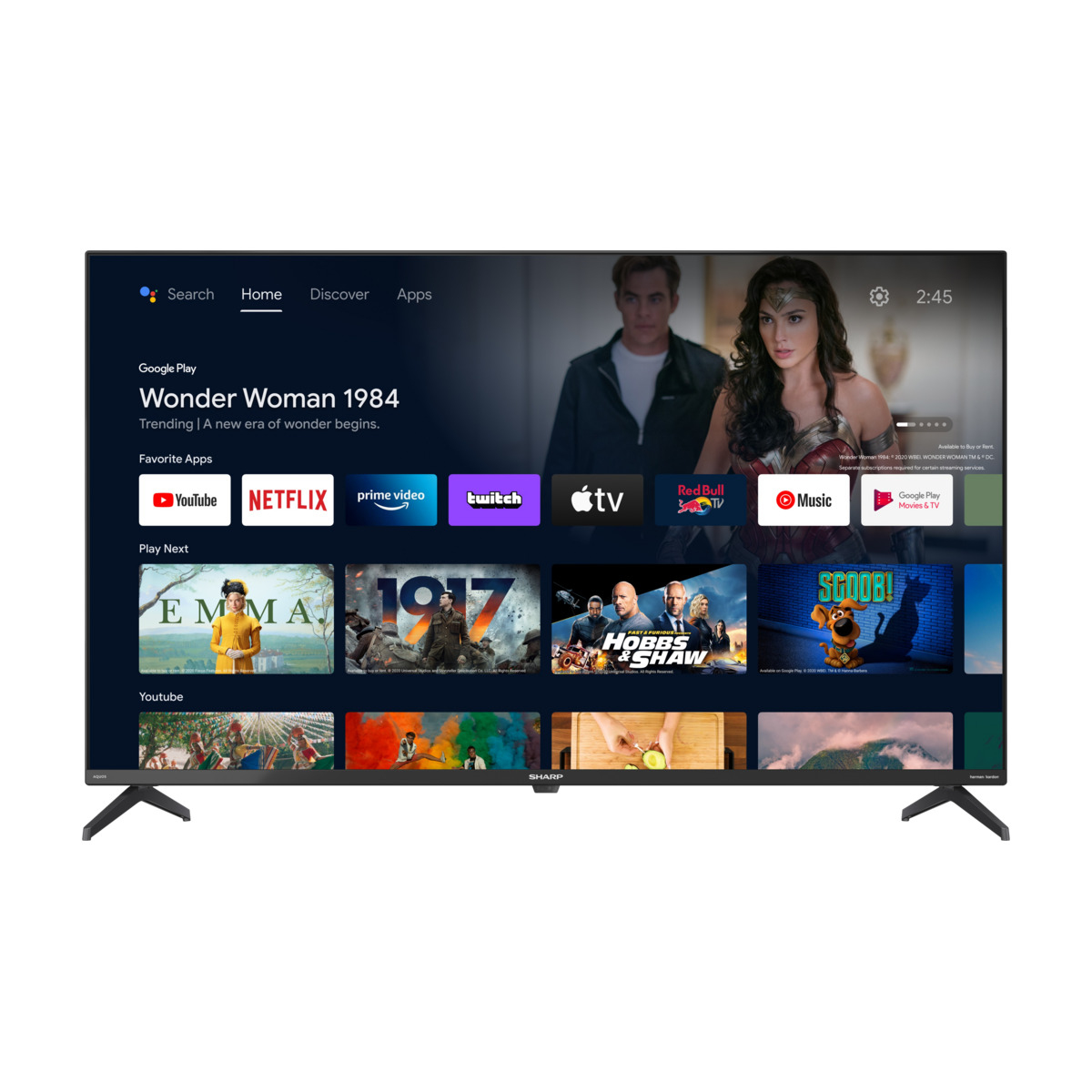 Sharp 43" 4K Android TV 43FN4EA