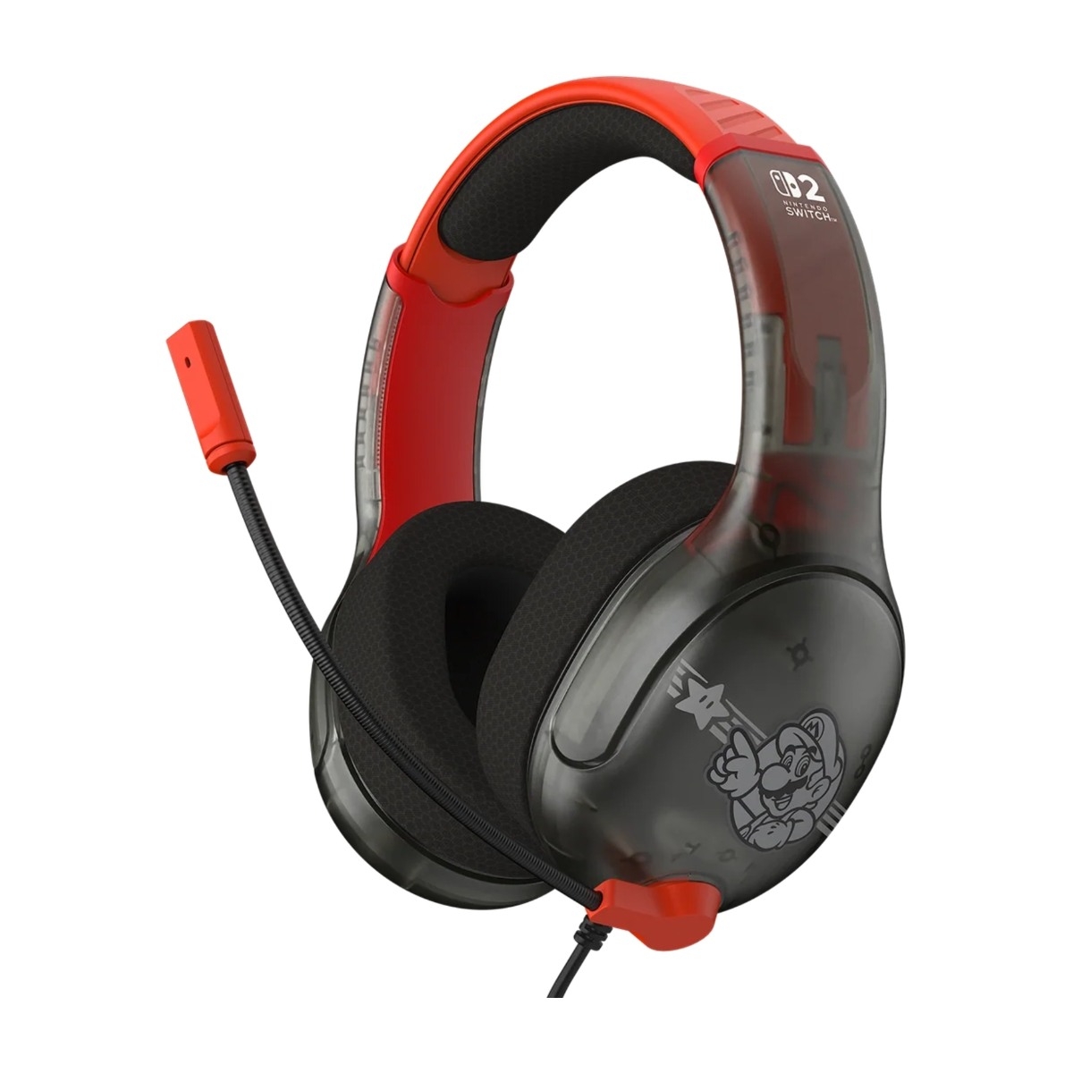 Turtle Beach Airlite Fit Nintendo Switch 2 gamingheadset, Mario Star