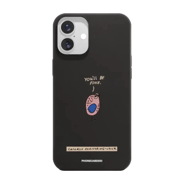 Phonecases3D iPhone 16 Plus Maja Säfström kompostoituva suojakuori, musta