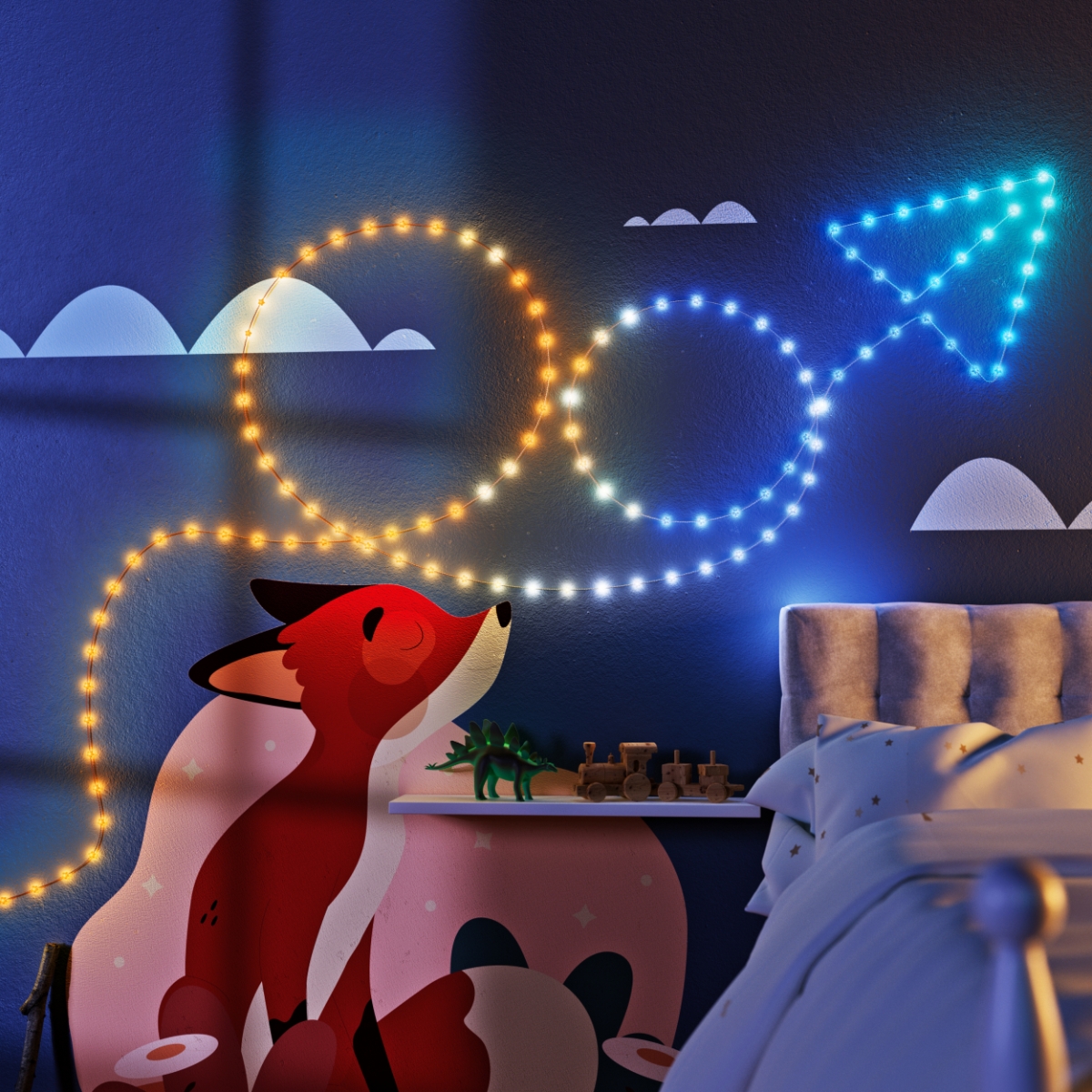 Twinkly Candies Star RGB valosarja 100 LED Power.fi