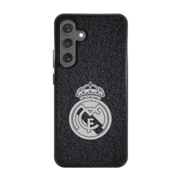 Phonecases3D Samsung Galaxy S25+ Real Madrid -3D suojakuori, musta