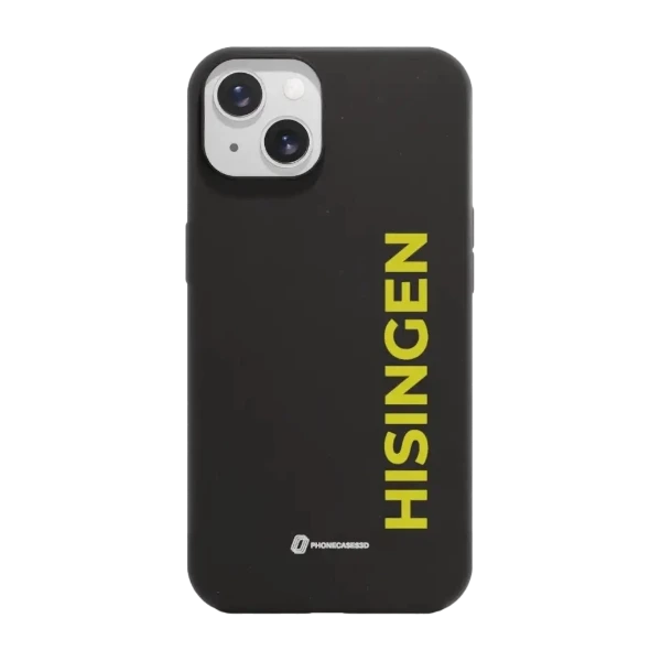 Phonecases3D iPhone 13 BK Häcken kompostoituva suojakuori, musta