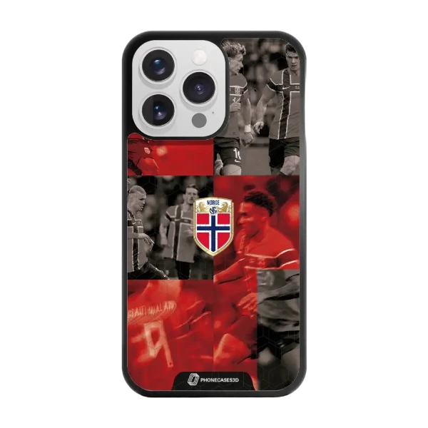 Phonecases3D iPhone 13 Pro Norges Fotballforbund -3D suojakuori