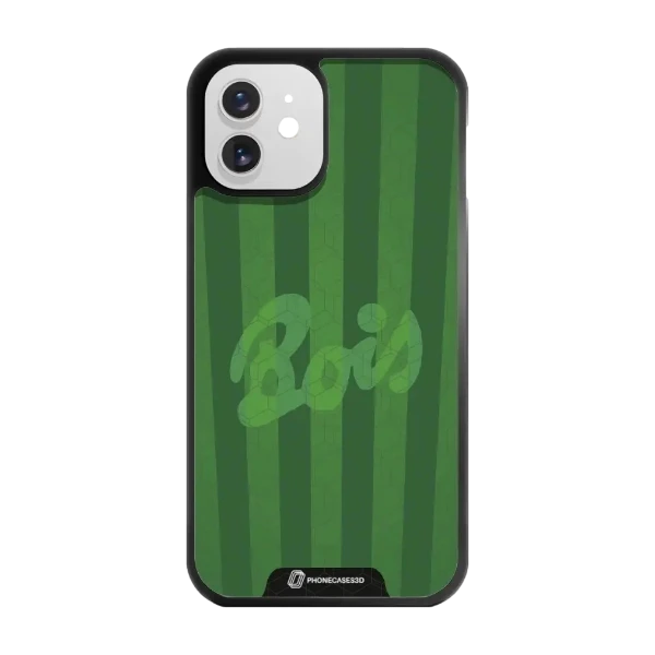 Phonecases3D iPhone 12 Varbergs BoIS -3D suojakuori, musta