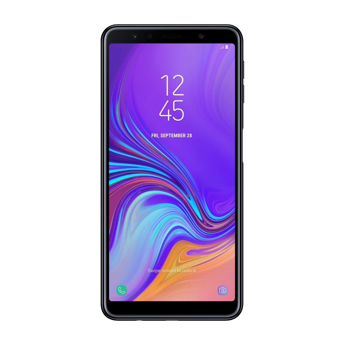 SAMSUNG GALAXY A7 2018 SVART 64 GB Power.no SAMSUNG GALAXY A7 2018 GULL 64 GB Power.no