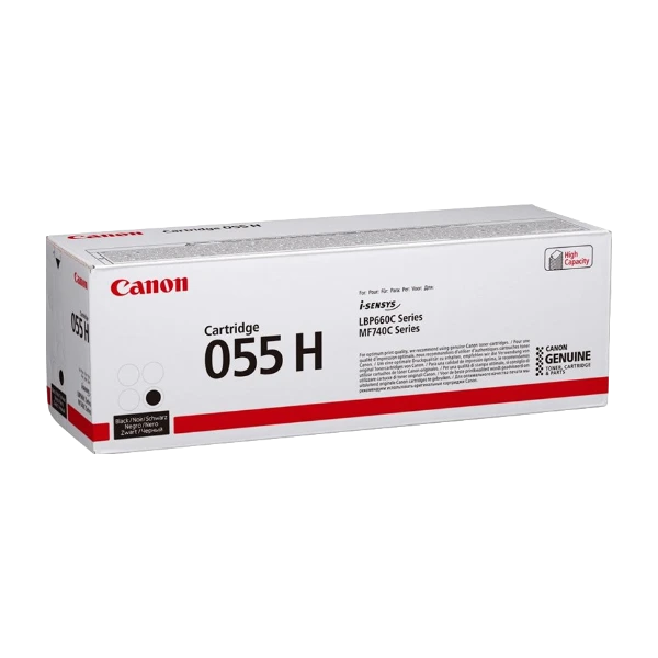 Canon CLbp 055, musta High Yield värikasetti