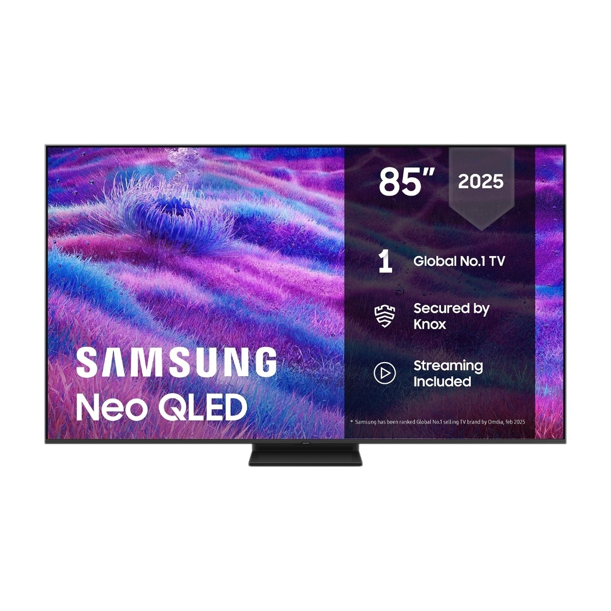 85" QN80F Neo QLED 4K Mini LED Smart TV (2025)
