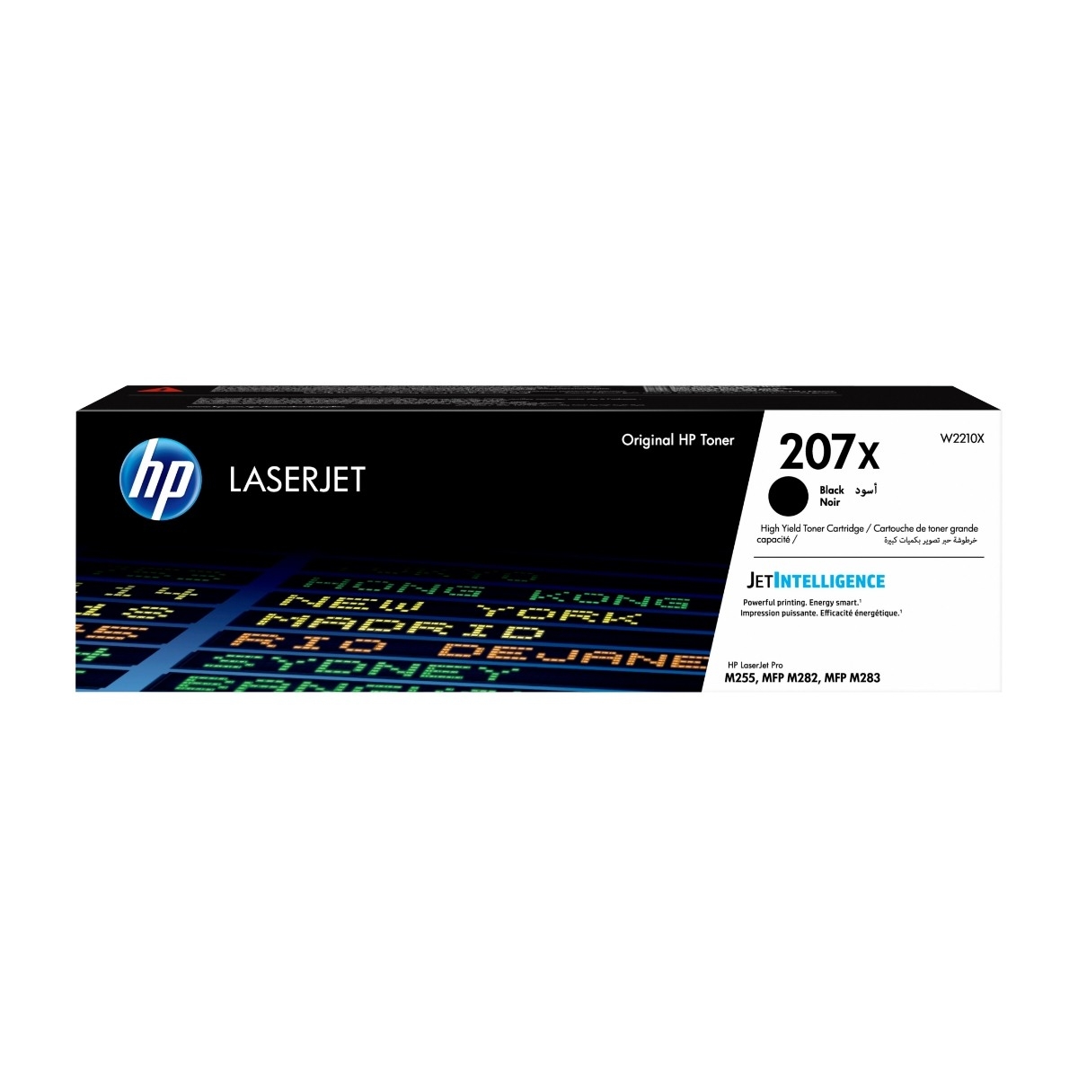 HP 207X High Yield, black Laserjet toner Cartridge 1 Styck Original svart w2210x