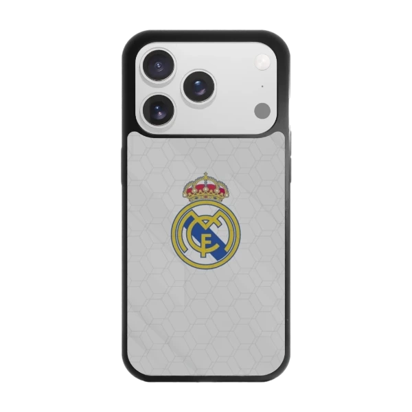 Phonecases3D iPhone 17 Pro Max Real Madrid -3D suojakuori, musta
