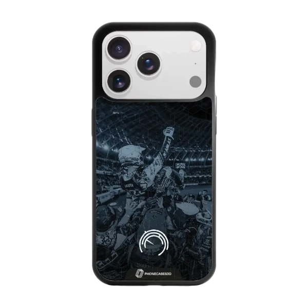 Phonecases3D iPhone 17 Pro Norges Motorsportforbund -3D suojakuori, musta