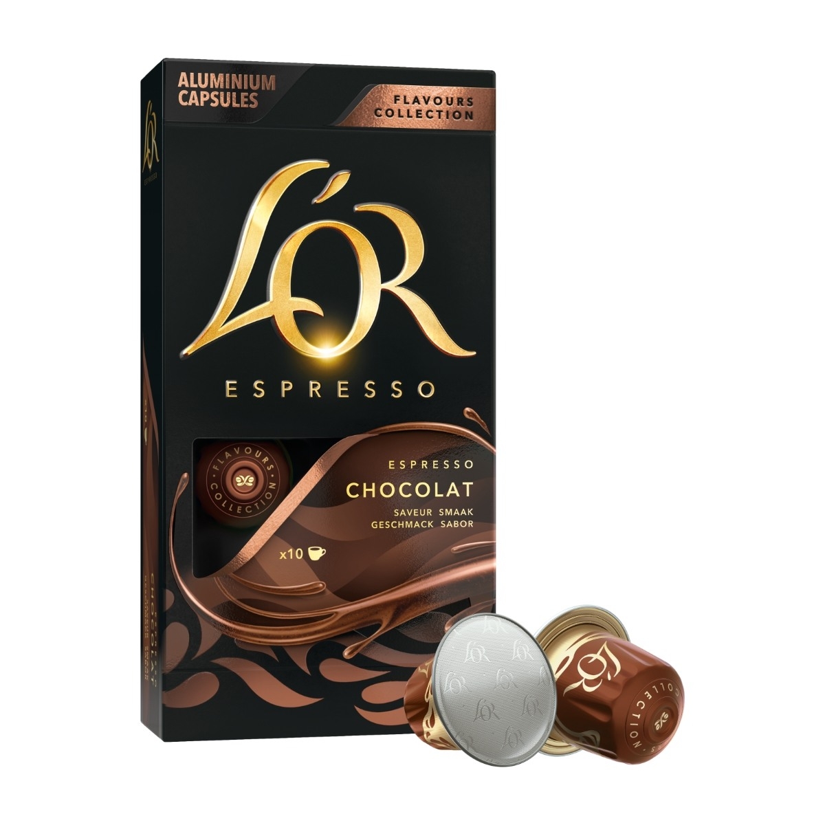 L'OR Capsules Espresso Chocolate - 10 pcs billede 2
