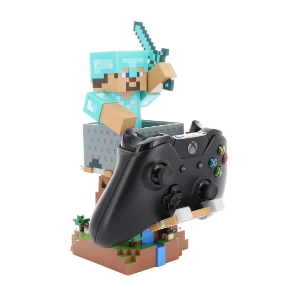 Cable Guys Minecraft Steve in Diamond Armour controller- og