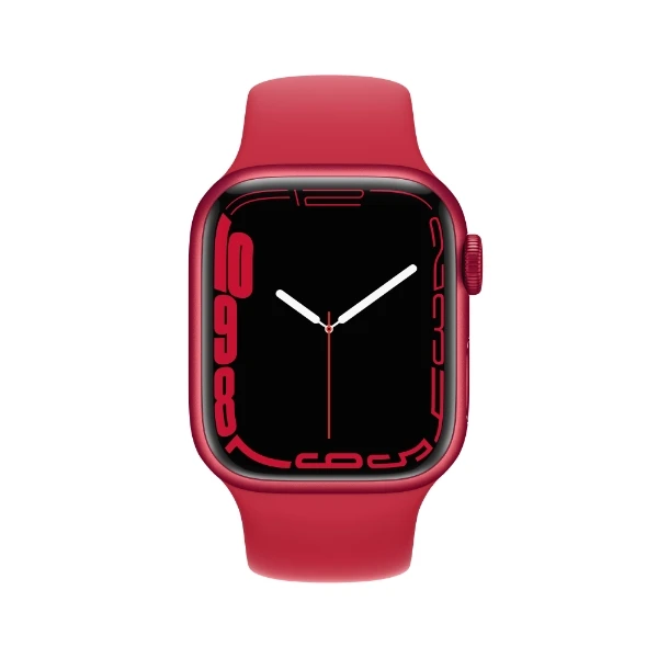 APPLE WATCH SERIES 7 GPS 41MM (PRODUCT)RED ALUMINIUM (PRODUCT)RED SPORTBAND