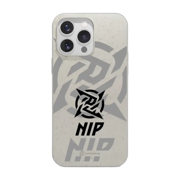 Phonecases3D iPhone 16 Pro Max Ninjas in Pyjamas kompostoituva suojakuori, valkoinen