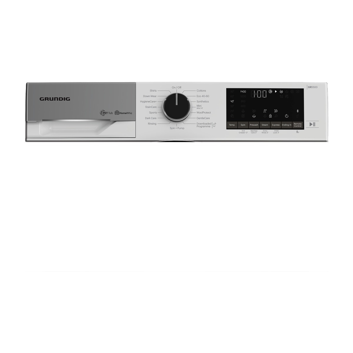Grundig GR5500 GWP6843W vaskemaskine billede 6