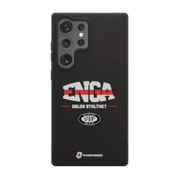Phonecases3D Samsung Galaxy S25 Ultra VIF kompostoituva suojakuori, musta