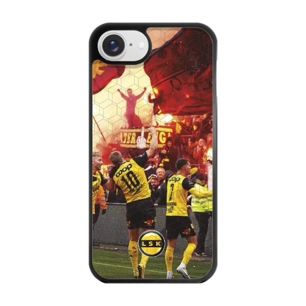 Phonecases3D iPhone 17e/16e Lillestrøm SK -3D suojakuori, musta