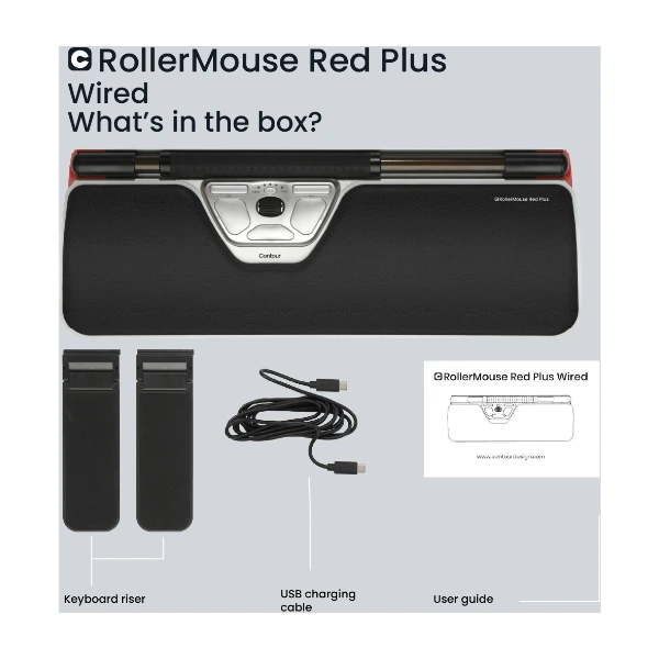 Contour RollerMouse Red Plus (Thin Client) - Power.fi