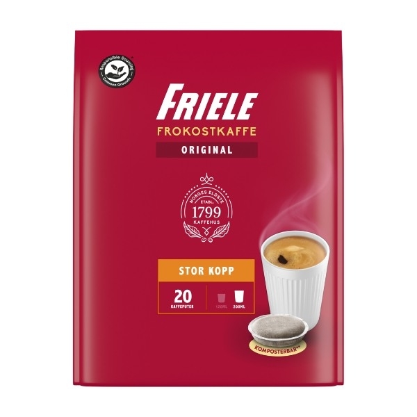 Friele Store kaffepuder 20 stk billede 1