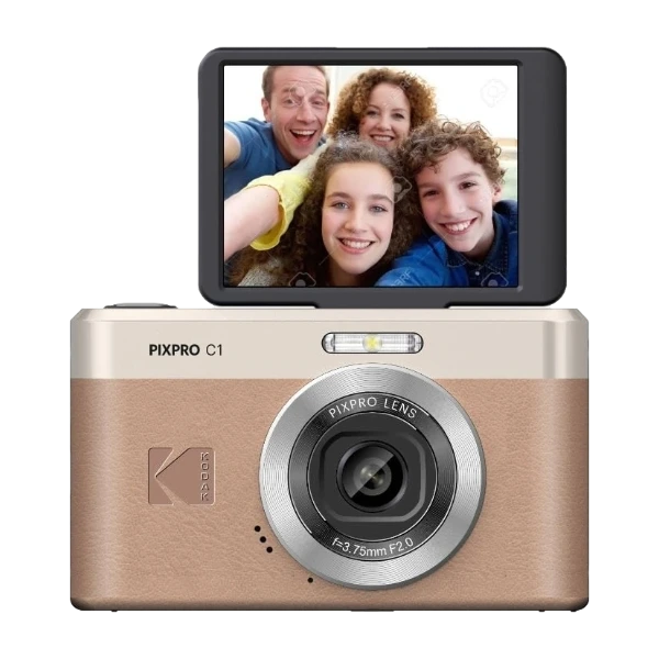 KODAK PIXPRO C1 digitalkamera, brun