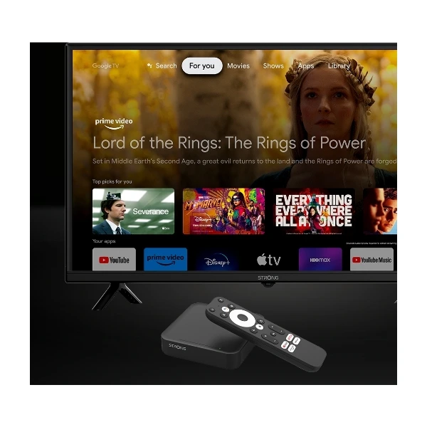 Strong LEAP-S3 4K Google TV Box mediaspelare - Power.se