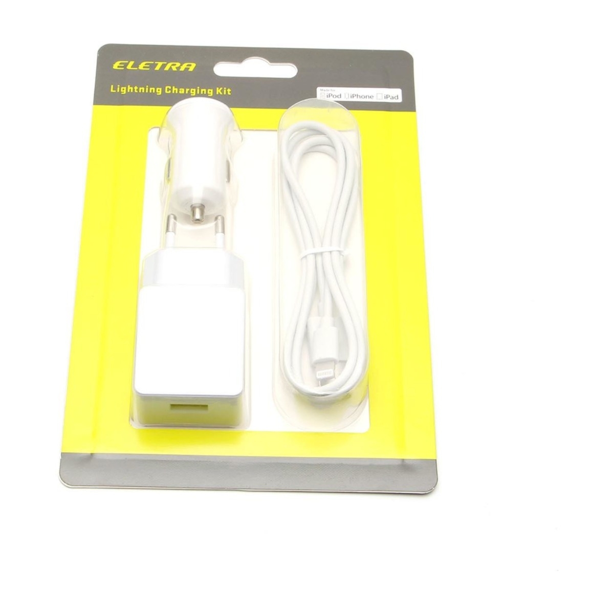ELETRA LIGHTNING CHARGING KIT Power.no ELETRA CHARGER KIT IPAD 2M Power.no