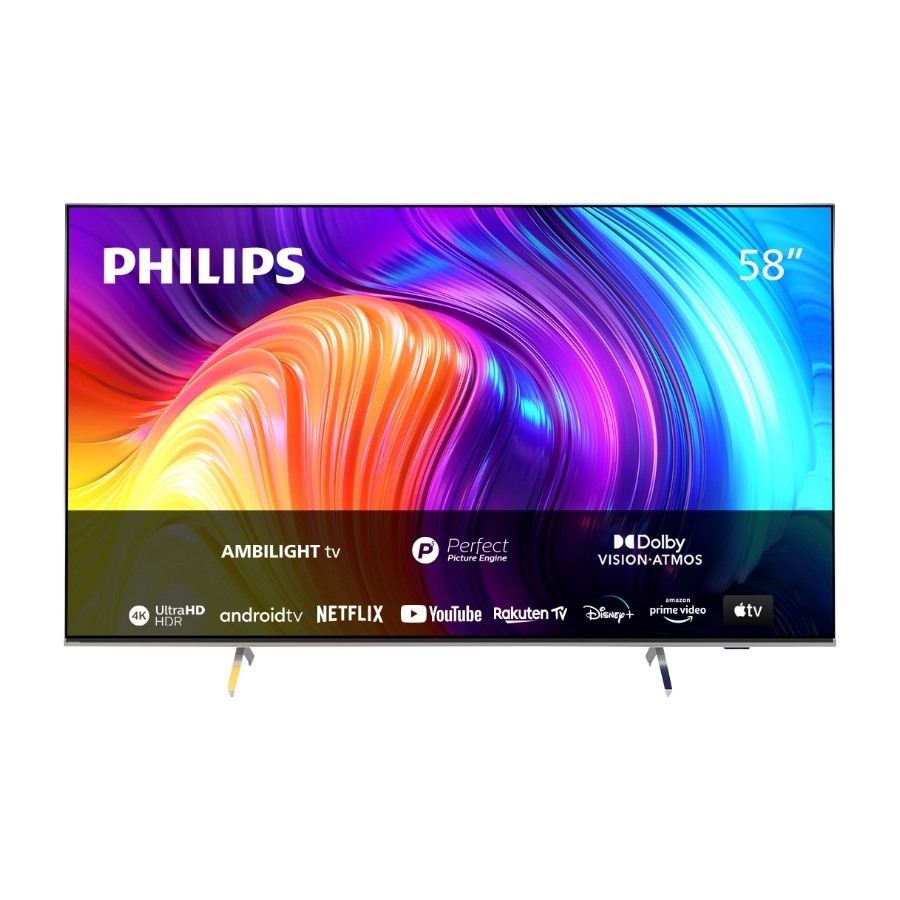 Telecomando Vocale Sostitutivo Per TV Philips 4K UHD LED Android – Modelli PUS7304, PUS7354, PUS7504 (RC4154401/01R) - 5