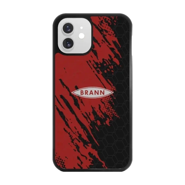 Phonecases3D iPhone 12 Brann SK -3D suojakuori, musta