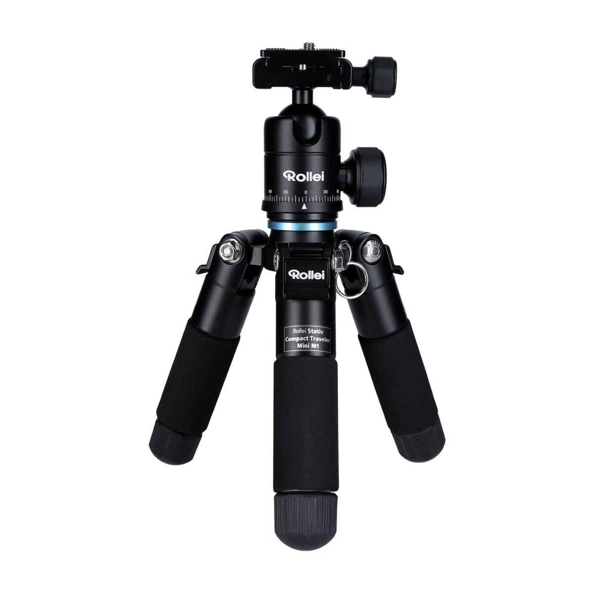 Rollei M5-Mini kamerastativ digitale Filmkameraer 3 Ben svart, blå