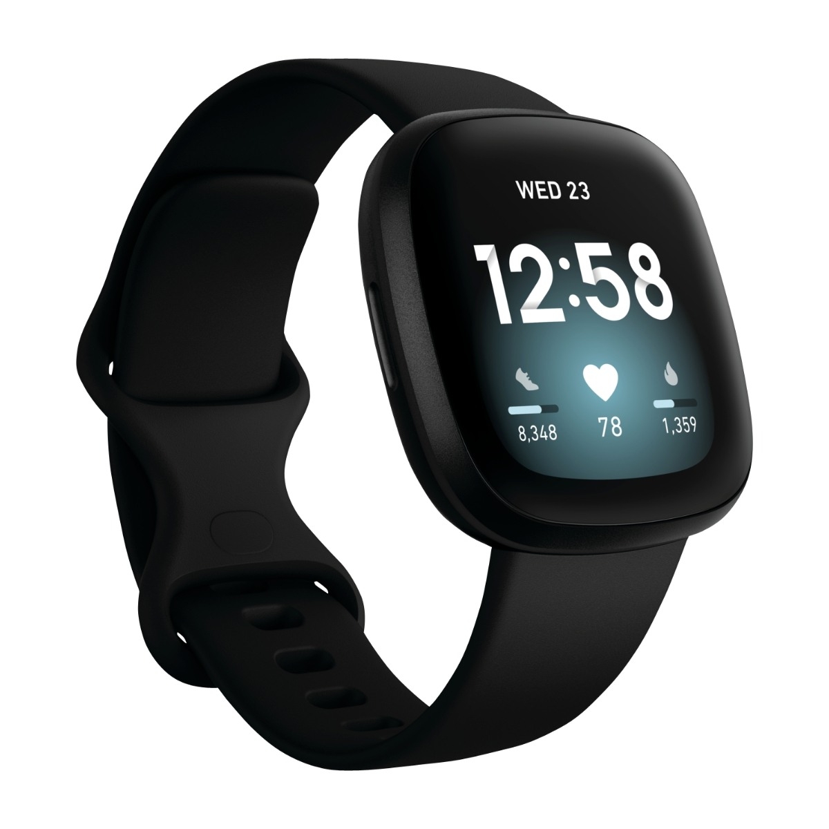 Versa 3 Black/Black Aluminum