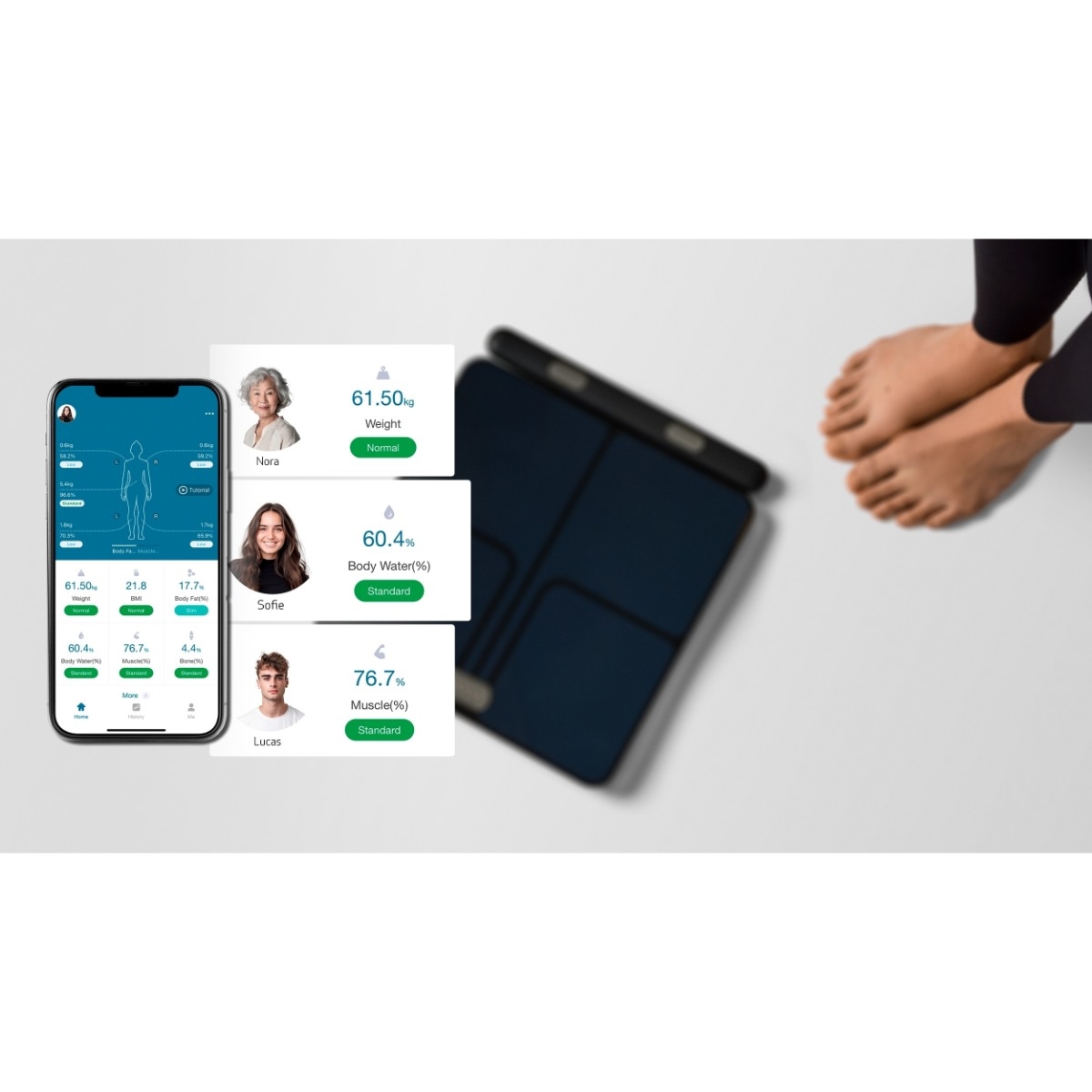 NOOA Physiq Smart body composition scale - NOOA