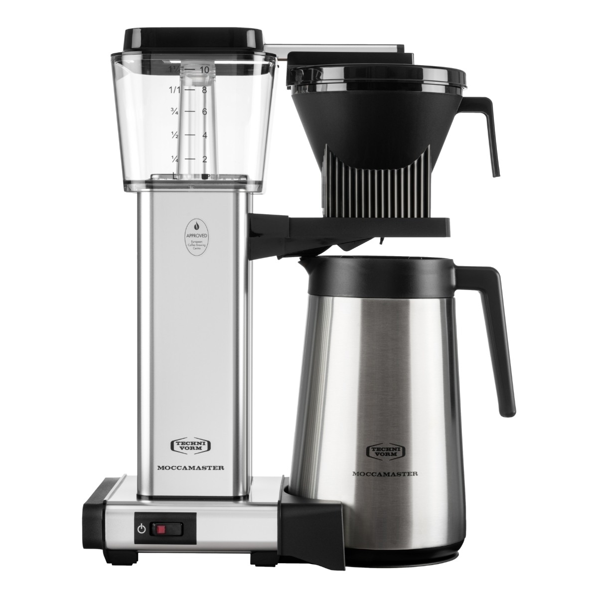 Moccamaster Automatic Thermo kaffemaskine, Polished Silver billede 1