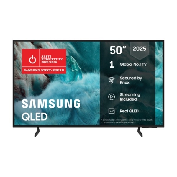 Samsung 50" Q7FA QLED 4K Smart TV (2025) (Returnert innen 60 dager - Produktet er i orden)