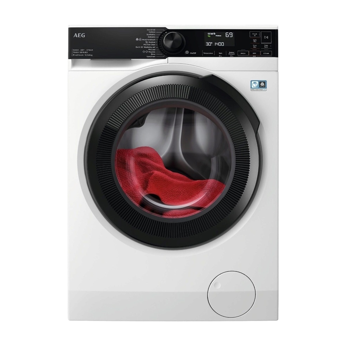 AEG 7000-serien LWR744PX6P vaskemaskine/tørretumbler billede 1
