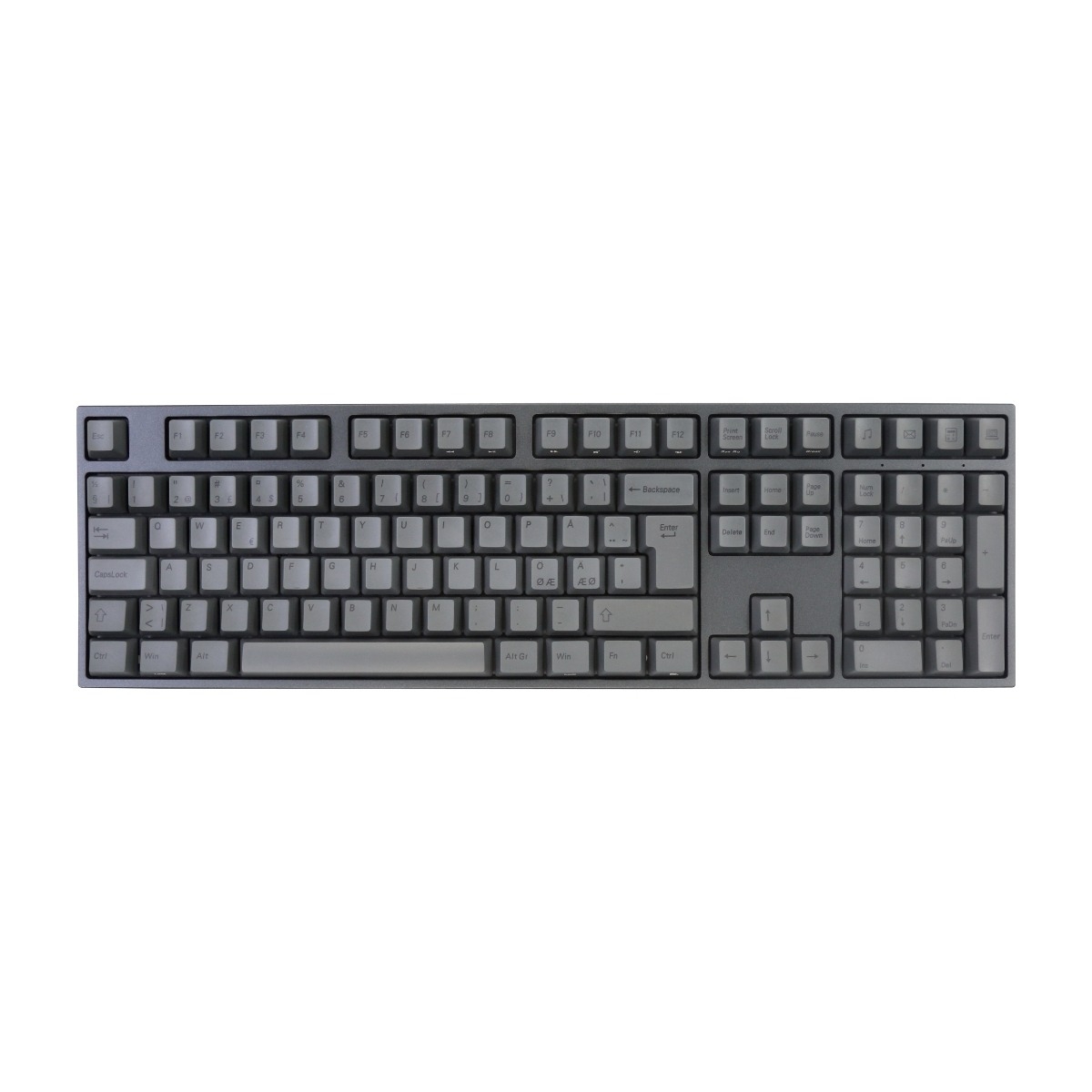 Vea109 Charcoal V2 Mx Silent Red Kablet Nordisk Tastatur
