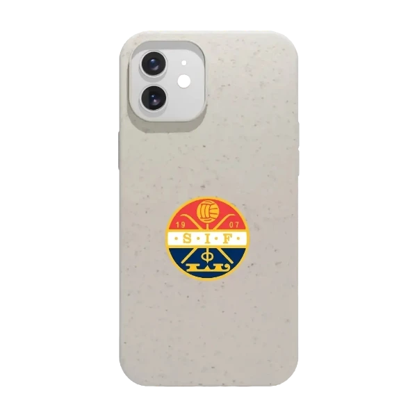 Phonecases3D iPhone 12 Strømsgodset kompostoituva suojakuori, valkoinen