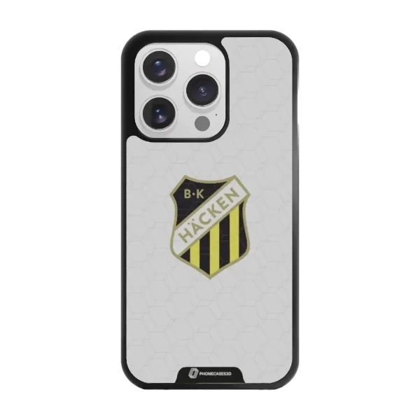 Phonecases3D iPhone 15 Pro BK Häcken -3D suojakuori, musta