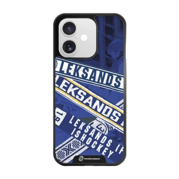 Phonecases3D iPhone 17 Leksands IF -3D suojakuori, musta