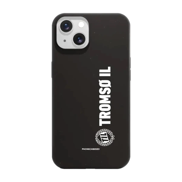 Phonecases3D iPhone 13 Tromsø IL kompostoituva suojakuori, musta