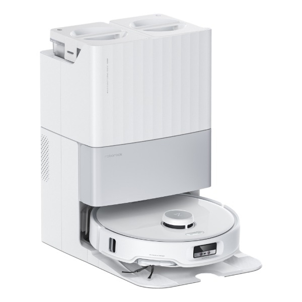Roborock Qrevo Edge robotstøvsuger, hvit (Returnert innen 60 dager - Produktet er i orden)