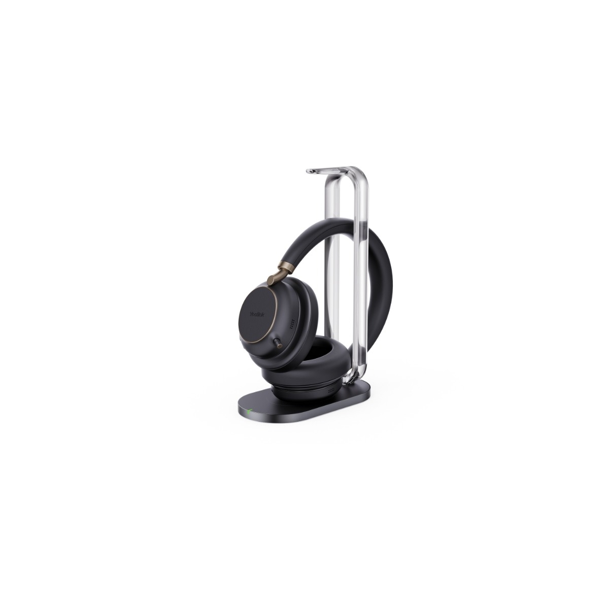 Yealink BH76 Plus Teams headset med stativ, svart