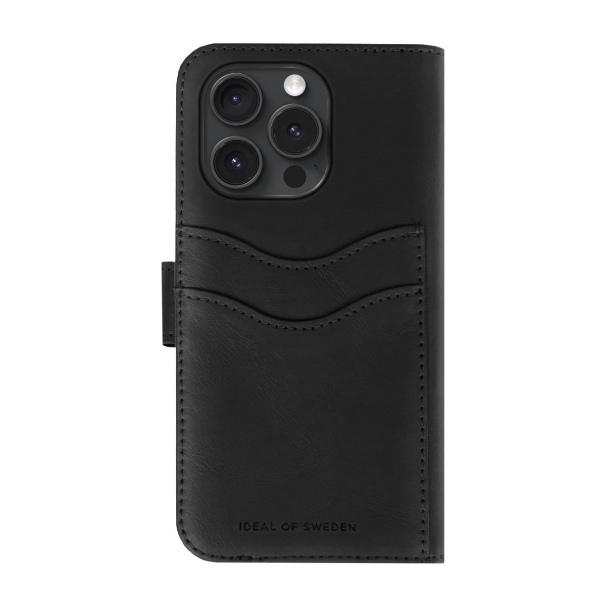 IDEAL OF SWEDEN iPhone 16 Pro Magnet Wallet+ tegnebogscover, sort