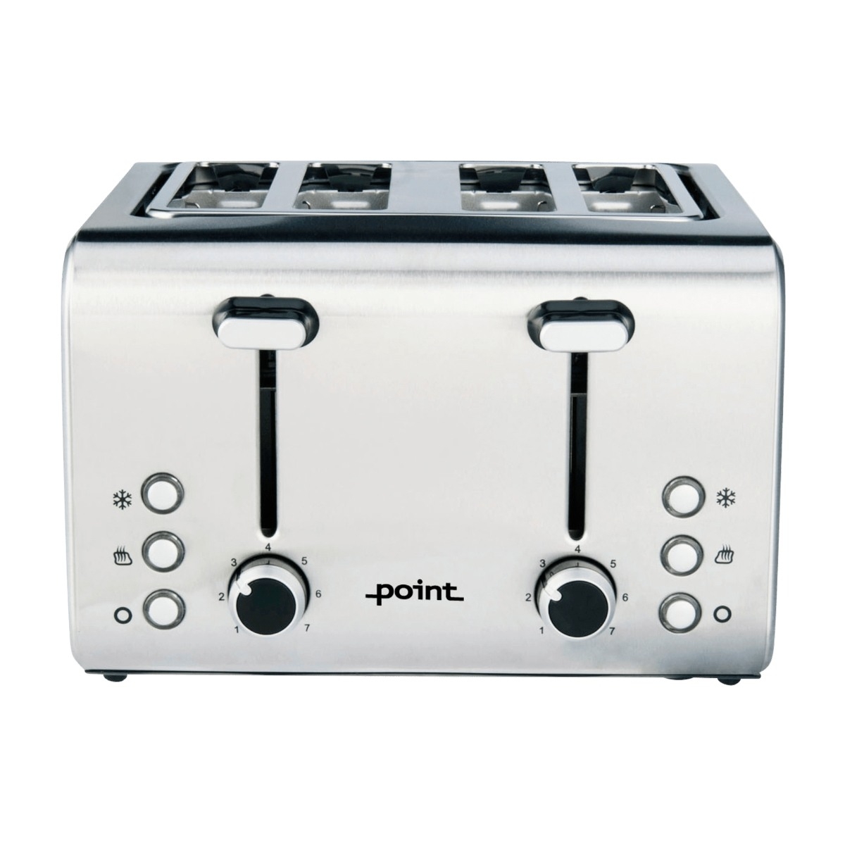 POINT PRO POT8590SS BRØDRISTER I STÅL billede 3