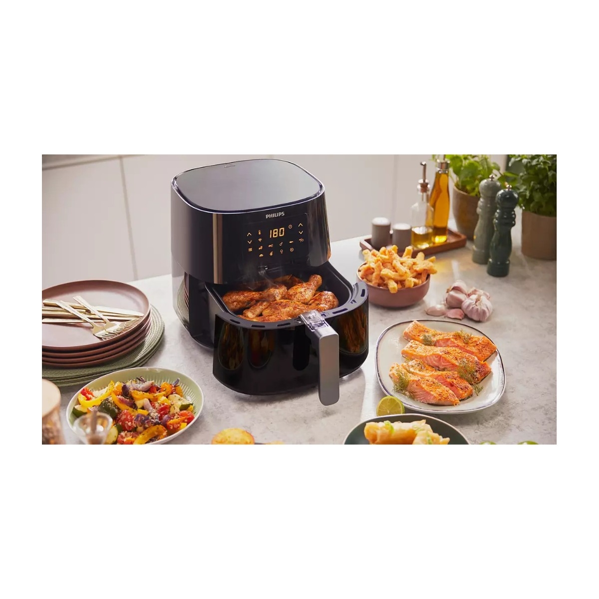 Philips HD9280/90 5000 Series XL airfryer billede 7