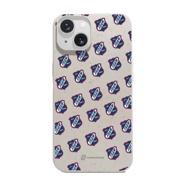 Phonecases3D iPhone 14 IF Fram Larvik kompostoituva suojakuori, valkoinen