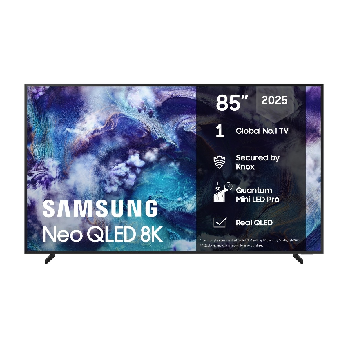 85" QN900F Neo QLED 8K Mini LED  Smart TV (2025)