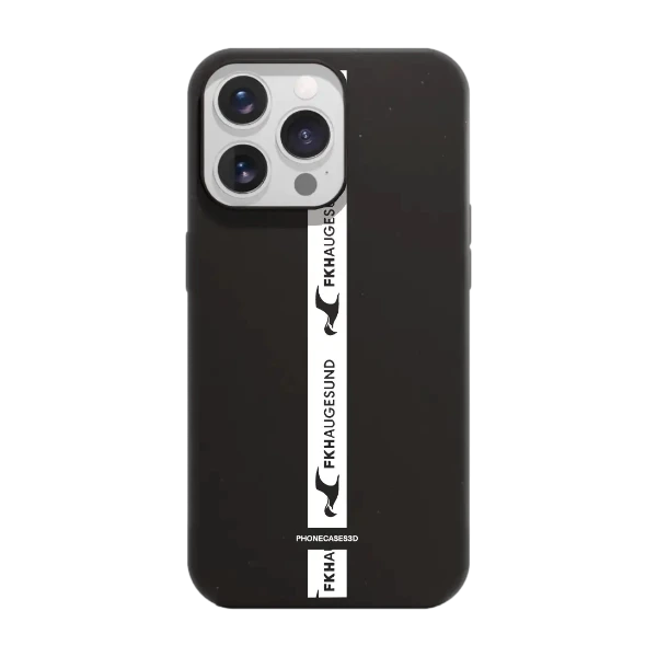Phonecases3D iPhone 13 Pro FK Haugesund kompostoituva suojakuori, musta