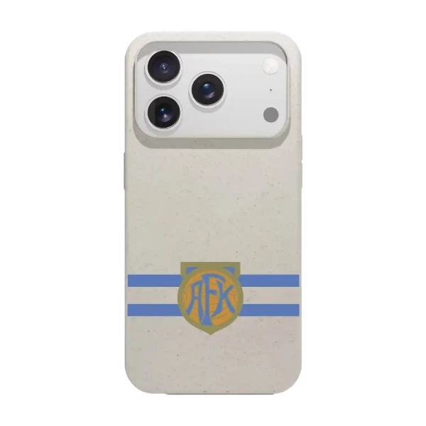Phonecases3D iPhone 17 Pro Max Aalesunds FK kompostoituva suojakuori, valkoinen